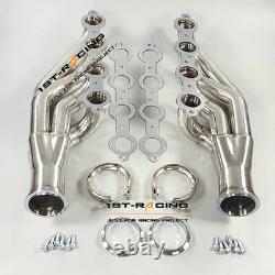 SS 304 Shorty Swap Exhaust Headers FOR SMALL BLOCK V8 LS1 LS2 LS3 LS6 LSX NEW