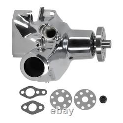 Short Water Pump for Small Block Chevy SBC 283 305 327 350 Chrome High Volume