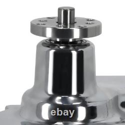 Short Water Pump for Small Block Chevy SBC 283 305 327 350 Chrome High Volume