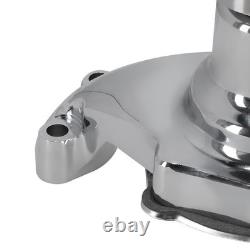 Short Water Pump for Small Block Chevy SBC 283 305 327 350 Chrome High Volume