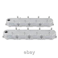 Silver Engine Valve Covers for Chevy GM LT Gen V 6.2L 376 2014-2021 Small Block