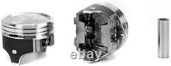 Silvolite 1443HC. 060 Small Block Chevy 400 Engines Dished Piston Set Of 8