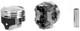 Silvolite 1443hc. 060 Small Block Chevy 400 Engines Dished Piston Set Of 8