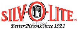 Silvolite 1443HC. 060 Small Block Chevy 400 Engines Dished Piston Set Of 8