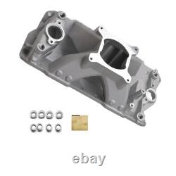 Single Plane Engine Intake Manifold For 1957-1995 Small Block Chevy SBC 350 400