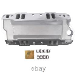 Single Plane Engine Intake Manifold For 1957-1995 Small Block Chevy SBC 350 400