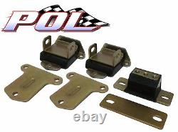 Small And Big Block Chevy Poly Urethane Engine And Transmission Mount Kit