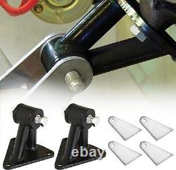 Small And Big Block Chevy V8 Engine Weld-In Motor Mount Kit, Stainless Steel