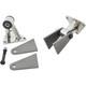 Small & Big Block Chevy Polished Stainless Engine Motor Mounts Sbc 350 Bbc 454
