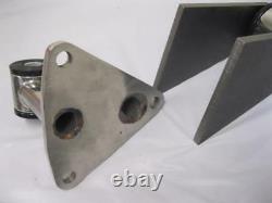 Small & Big Block Chevy Weld in Street Rod Engine Motor Mounts Kit STAINLESS