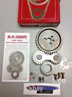 Small Block Chevy 283 350 Engines Quiet Gear Drive Timing Kit S. A. GEAR 78400Q