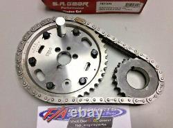 Small Block Chevy Adjustable Cam Timing Race Engine Timing Set S. A. GEAR 78700