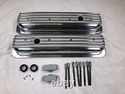 Small Block Chevy Alum Engine Dress Up kit Center Bolt Valve Cover Air Cleaner