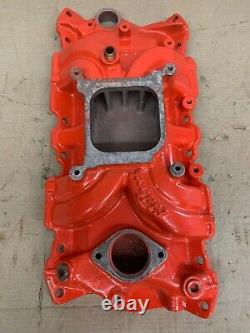 Small Block Chevy Edelbrock 5001 Torker 2 Aluminum Intake Manifold Chevrolet