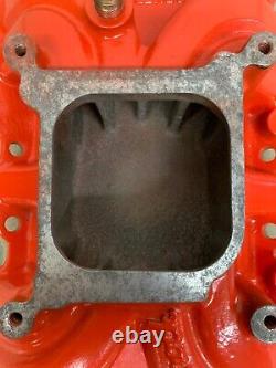 Small Block Chevy Edelbrock 5001 Torker 2 Aluminum Intake Manifold Chevrolet