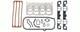 Small Block Chevy Engine Gasket Set Fast Burn 385/604 Crate New