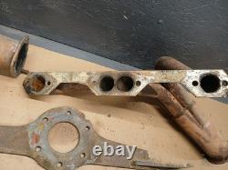 Small Block Chevy Engine to Land Cruiser Transmission Adapter Headers Read Descr