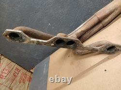 Small Block Chevy Engine to Land Cruiser Transmission Adapter Headers Read Descr