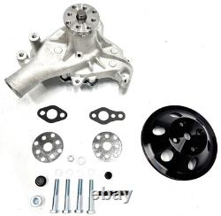 Small Block Chevy Long Aluminum High Flow Volume Water Pump 283 305 350 400 SBC