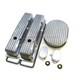 Small Block Chevy Sbc 12 Air Cleaner Aluminum Engine Dress Up Kit Valve Cover