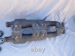 Small Block Chevy Twin Turbo Exhaust Manifolds Gale Banks SBC TT Cast Iron 51103