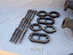 Small Block Chevy Twin Turbo Exhaust Manifolds Gale Banks SBC TT Cast Iron 51103