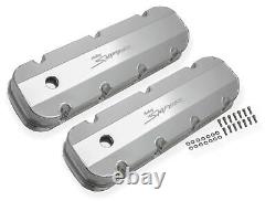 Sniper Alloy valve cover withbaffle for 65-00 Chevy BigBlock 396-454 Silver 890004