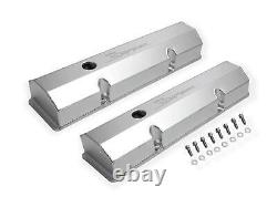 Sniper Fabricated Aluminum Valve Cover Chevy Small Block Natural 890010