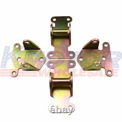 Solid Engine Motor Frame Mount Combo Rat Rod Hot Street For Small Block Chevy