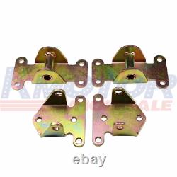Solid Engine Motor Frame Mount Combo Rat Rod Hot Street For Small Block Chevy