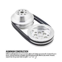 Speedway 11 Pulley Combo, Small Block Fits Chevy Short Pump