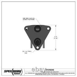 Speedway Motors Small & Big Block SBC BBC Chevy Engine Swap Weld-In Motor Mounts
