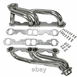 Stainless Exhaust Header For Chevy GMC Truck 307/327/305 5.4/5.7 small block V8