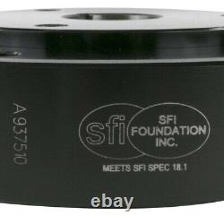 TSP 31000 Small Block Chevy, 6.75 in. SFI Certified Harmonic Balancer, Gloss Bla