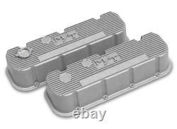 Tall M/T Valve Covers for Big Block Chevy Engines Natural Cast Finish 241-150