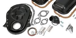 Transdapt 3060 Powder-Coated Engine Kit For 1965-1995 Big Block Chevy 396-454