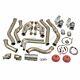 Twin Turbo Header Kit Gt35 For 68-72 Chevrolet Chevelle Sbc Small Block Engine