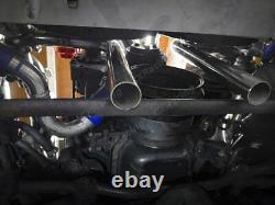 Twin Turbo Header Kit GT35 For 68-72 Chevrolet Chevelle SBC Small Block Engine