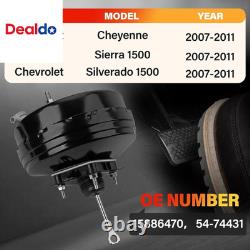 Vacuum Power Brake Booster for Chevy Silverado 1500 2007 2011 GMC Sierra