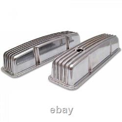 Vintage Tall Finned Valve Covers with Breather HolesSmall Block Chevy VPAVCYAA