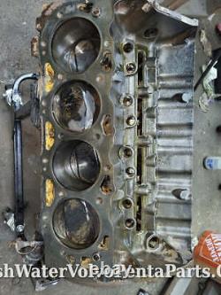 Volvo Penta 7.4L GM 454 Big block Chevy Short Block 4 Bolt Main engine Rotating