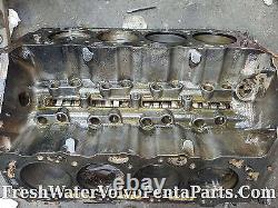 Volvo Penta 7.4L GM 454 Big block Chevy Short Block 4 Bolt Main engine Rotating