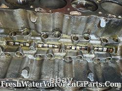 Volvo Penta 7.4L GM 454 Big block Chevy Short Block 4 Bolt Main engine Rotating