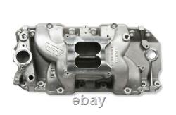 WEIAND 8018 Big Block Chevy Rectangle Port STEALTH Dual Plane Intake Manifold