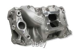 WEIAND 8018 Big Block Chevy Rectangle Port STEALTH Dual Plane Intake Manifold