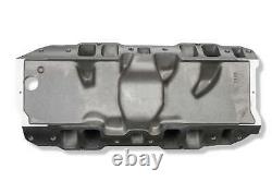 WEIAND 8018 Big Block Chevy Rectangle Port STEALTH Dual Plane Intake Manifold