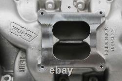 WEIAND 8018 Big Block Chevy Rectangle Port STEALTH Dual Plane Intake Manifold