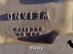 WEIAND part number 1984 small block Chevy sbc 327 350 400 Tunnel Ram nhra ihra