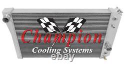 WR 2 Row 1 Tubes Radiator-1984-1990 Chevrolet Corvette Small Block V8 Engine
