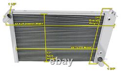 WR Champion 2 Row Radiator for 1969 1972 Chevrolet Corvette Small Block Engine